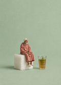 Minztee-Pause – Marokko Kunstmotiv