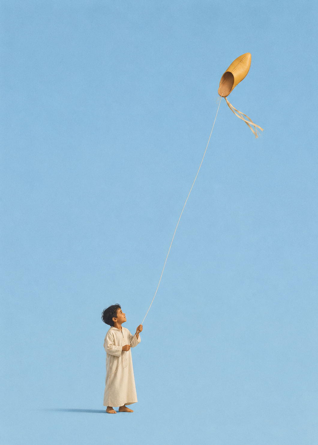 Der fliegende Babouche – Marokko Kunstmotiv