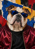 GL00000056 – Bulldog Urban Collage, ungerahmte Web-Vorschau