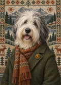 GL00000070 Bobtail Nordic Tapestry – ungerahmtes Kunstmotiv