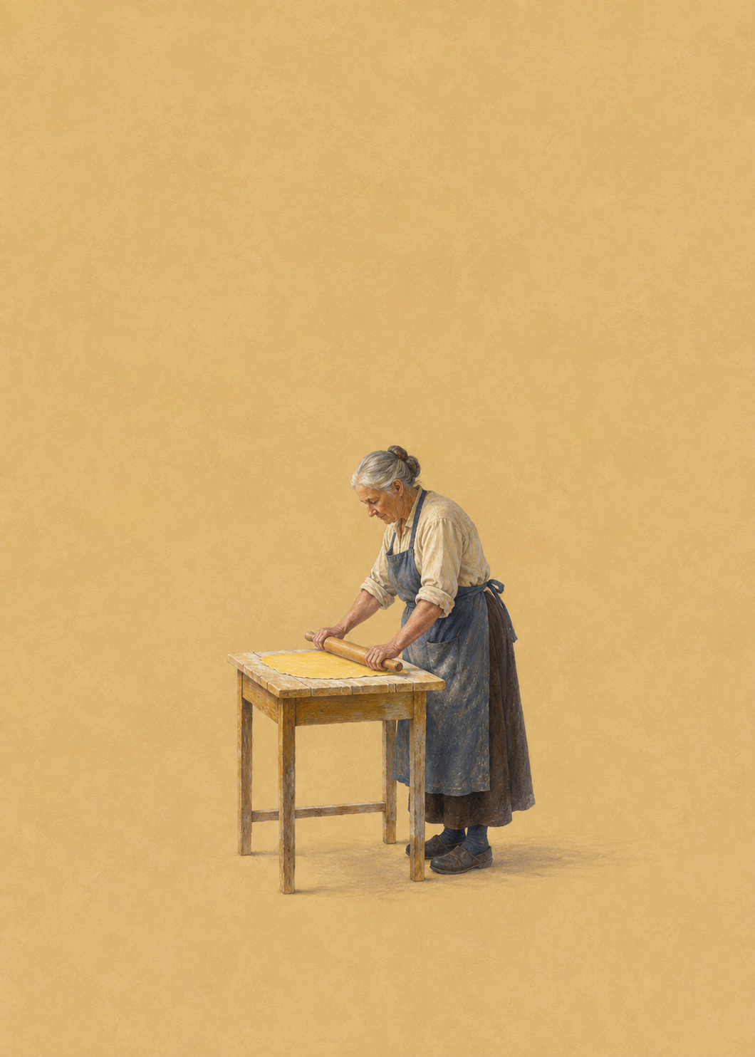 GL00100034 Pasta mit Tradition – Italien-Kunstdruck, Hauptmotiv ohne Rahmen