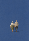 GL00100040 Die Passeggiata – Italien-Kunstdruck, Hauptmotiv ohne Rahmen