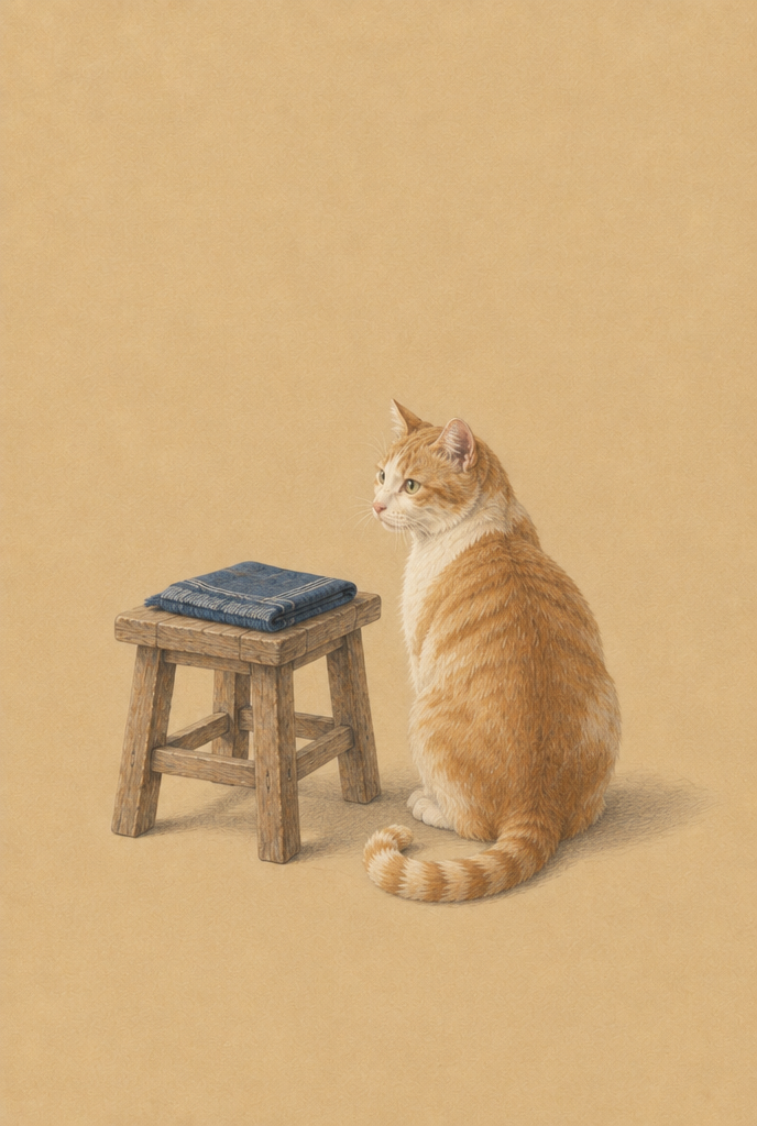 GL00100065 Die Katze von Istanbul – Türkei-Kunstdruck, Hauptmotiv ohne Rahmen