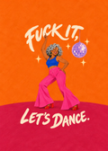 Let's Dance – Originalmotiv ohne Rahmen