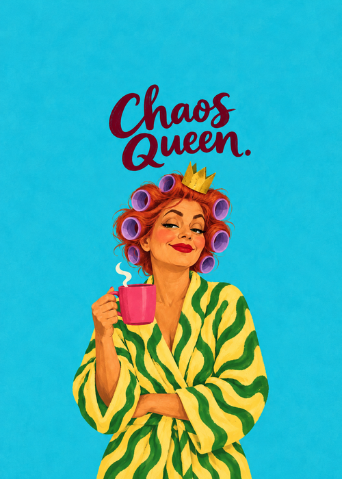 Chaos Queen – Originalmotiv ohne Rahmen