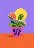 Bite Me – Originalmotiv ohne Rahmen
