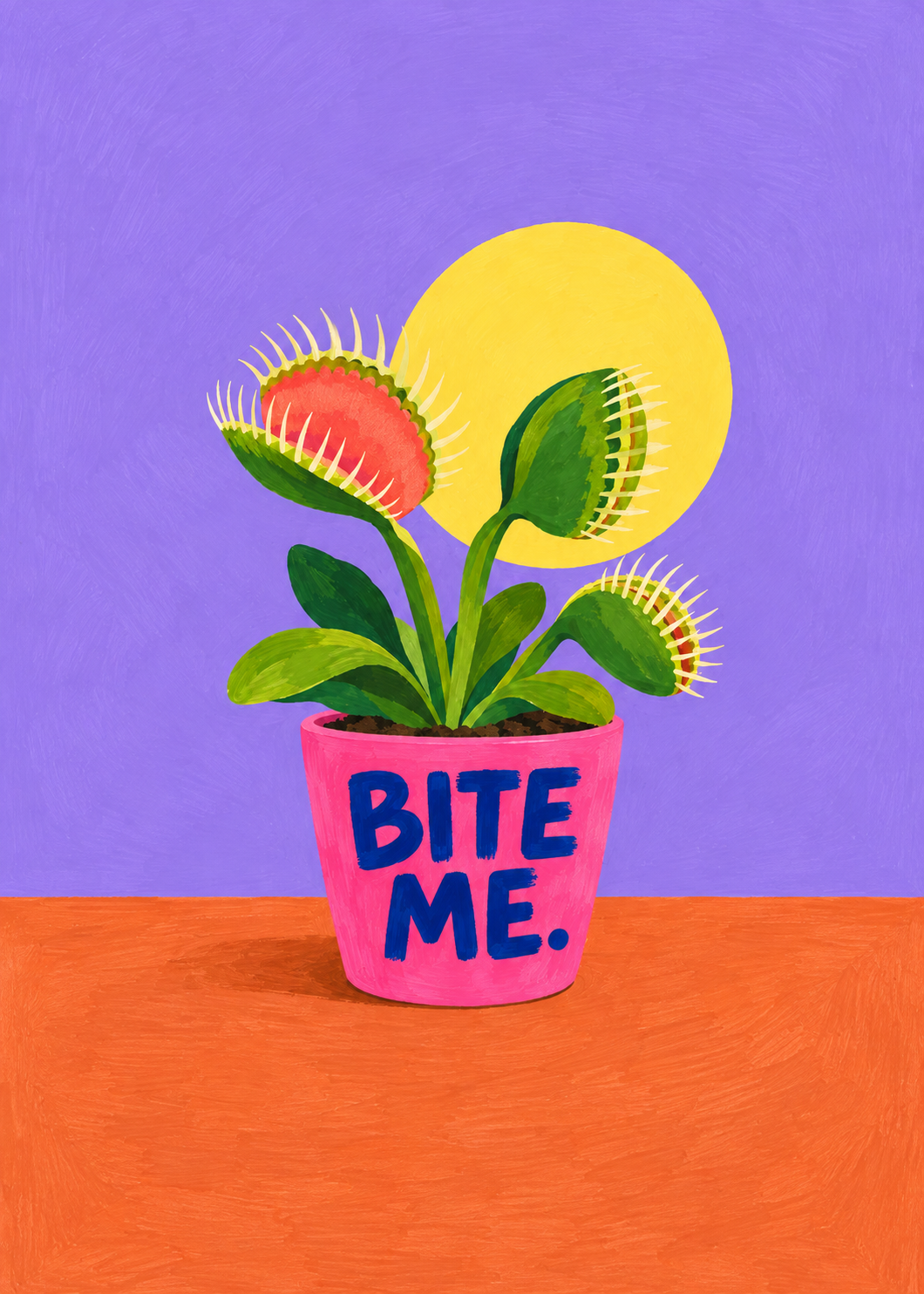 Bite Me – Originalmotiv ohne Rahmen