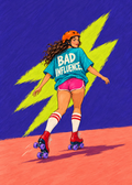 Bad Influence – Originalmotiv ohne Rahmen