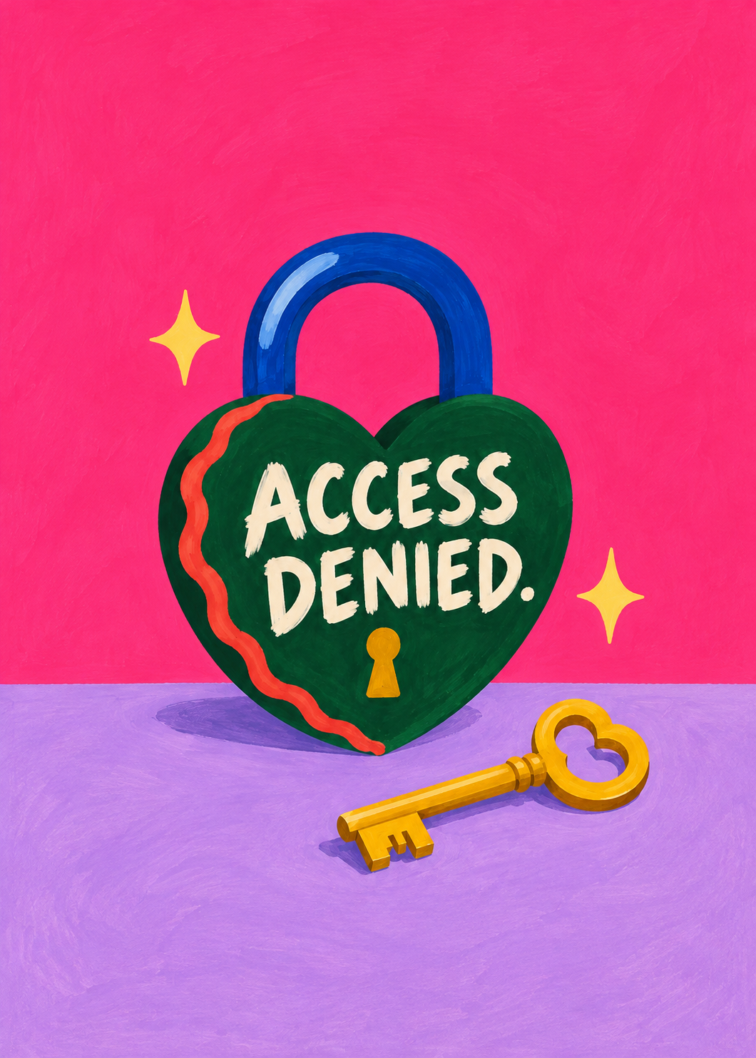 Access Denied – Originalmotiv ohne Rahmen
