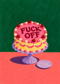 Fuck Off – Originalmotiv ohne Rahmen
