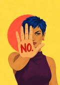 No – Originalmotiv ohne Rahmen