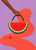 Watermelon Bag – Originalmotiv ohne Rahmen
