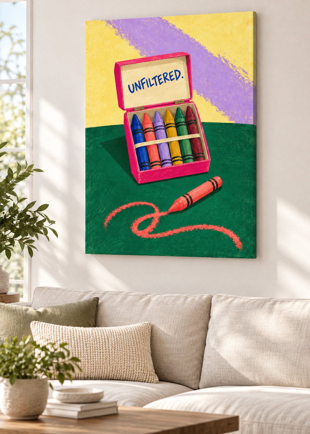 Unfiltered – canvas