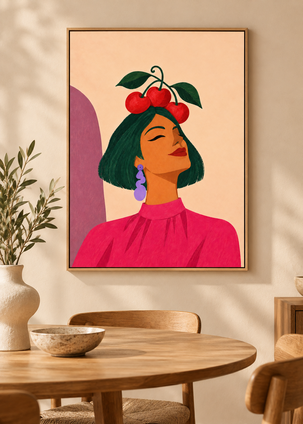 Cherry Queen – wood