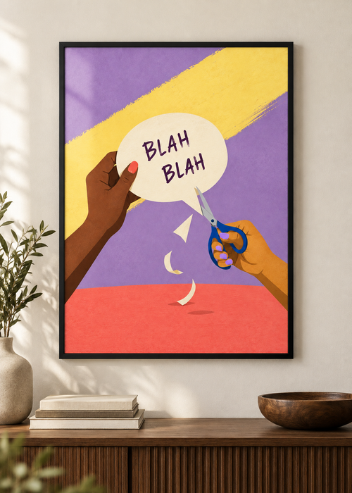 Blah Blah – black