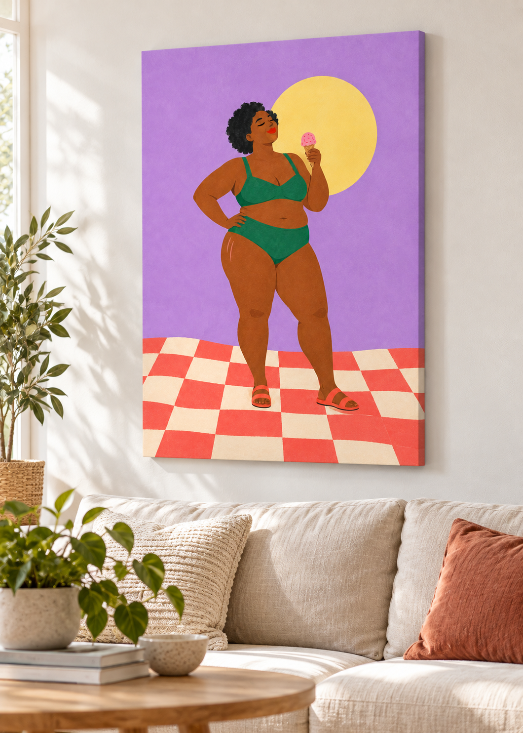Summer Confidence – canvas