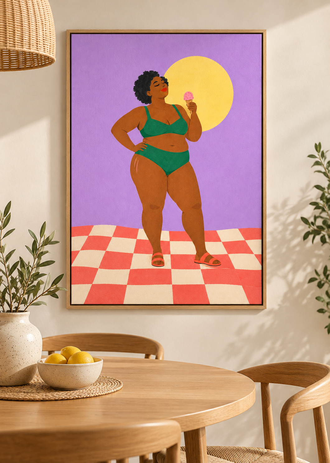Summer Confidence – wood