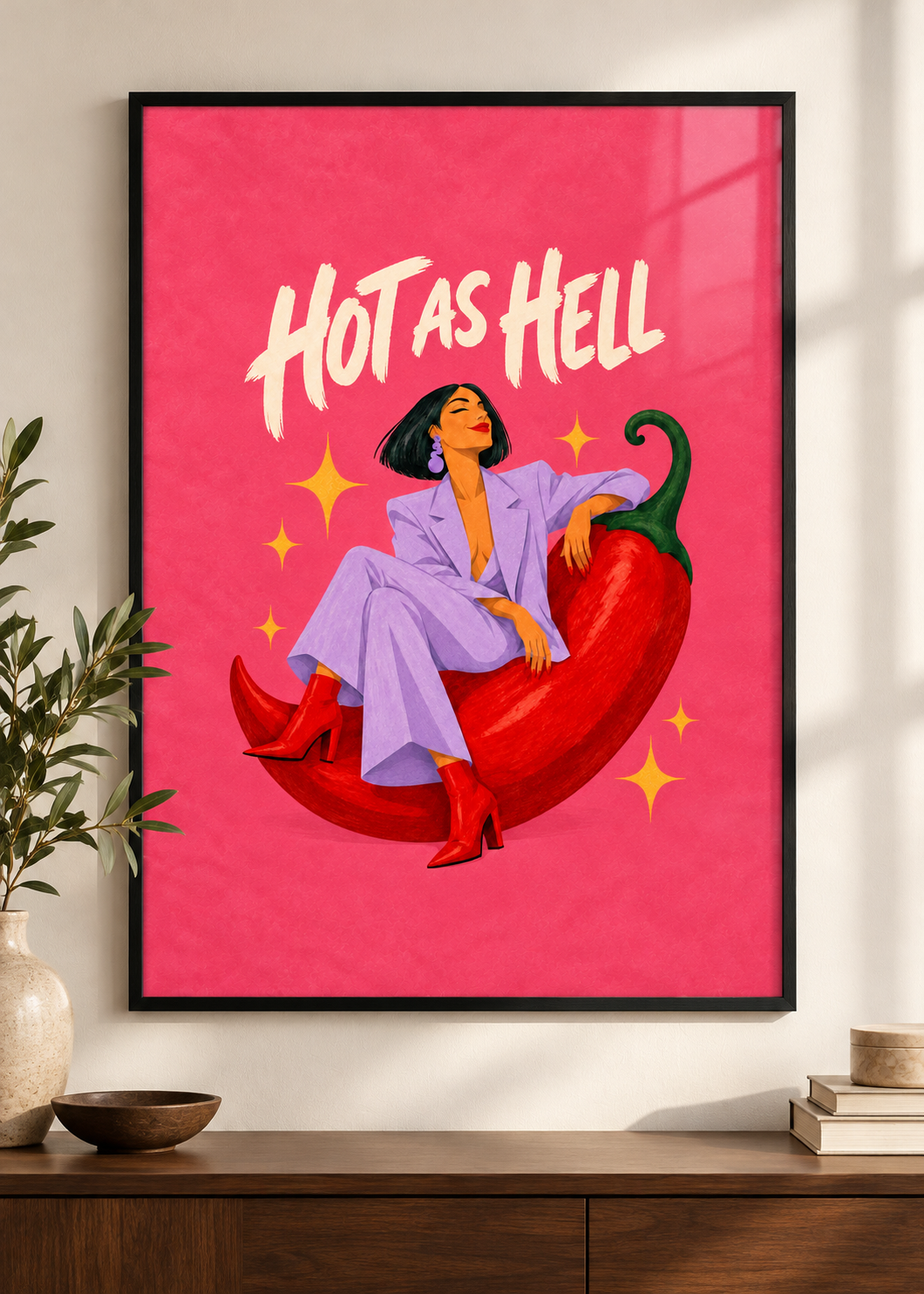 Hot as Hell – black