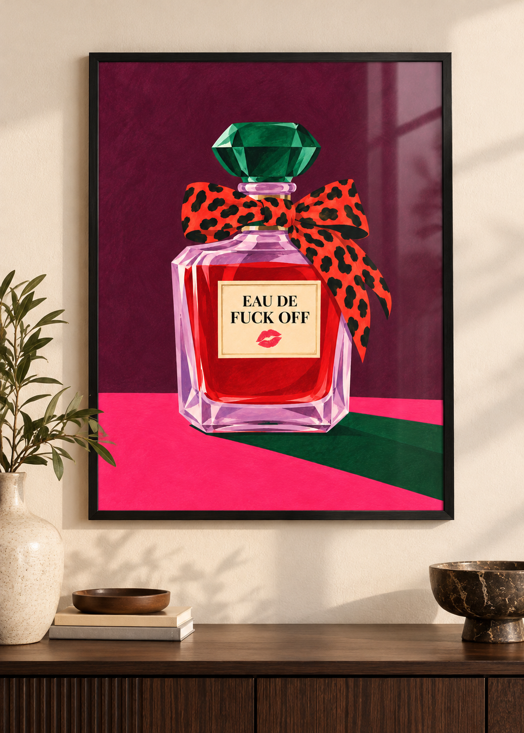 Eau de Fuck Off – black