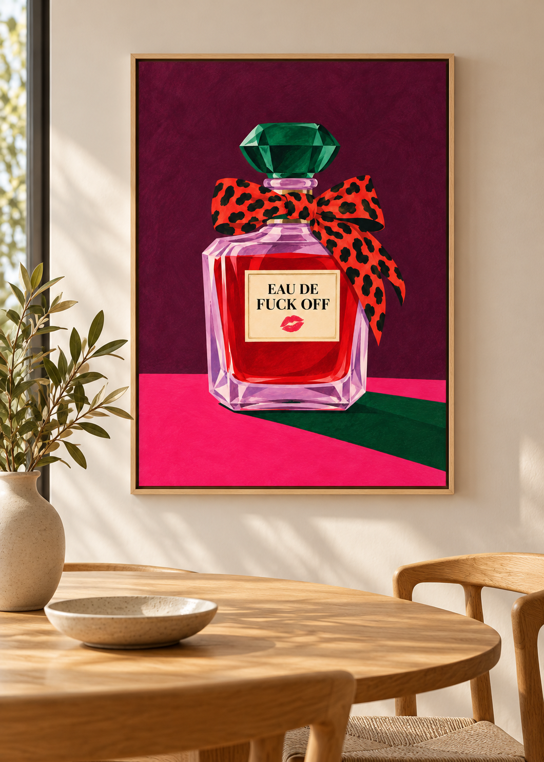 Eau de Fuck Off – wood