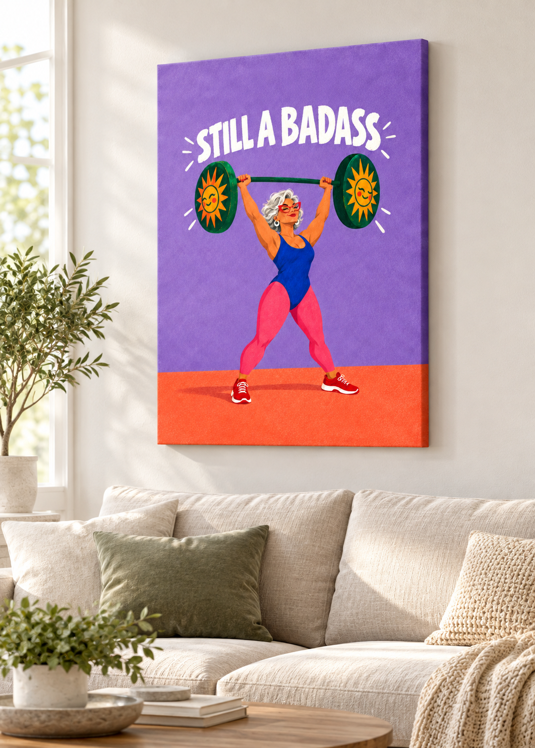 Still a Badass – canvas