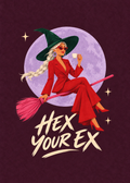 Hex Your Ex – Originalmotiv ohne Rahmen