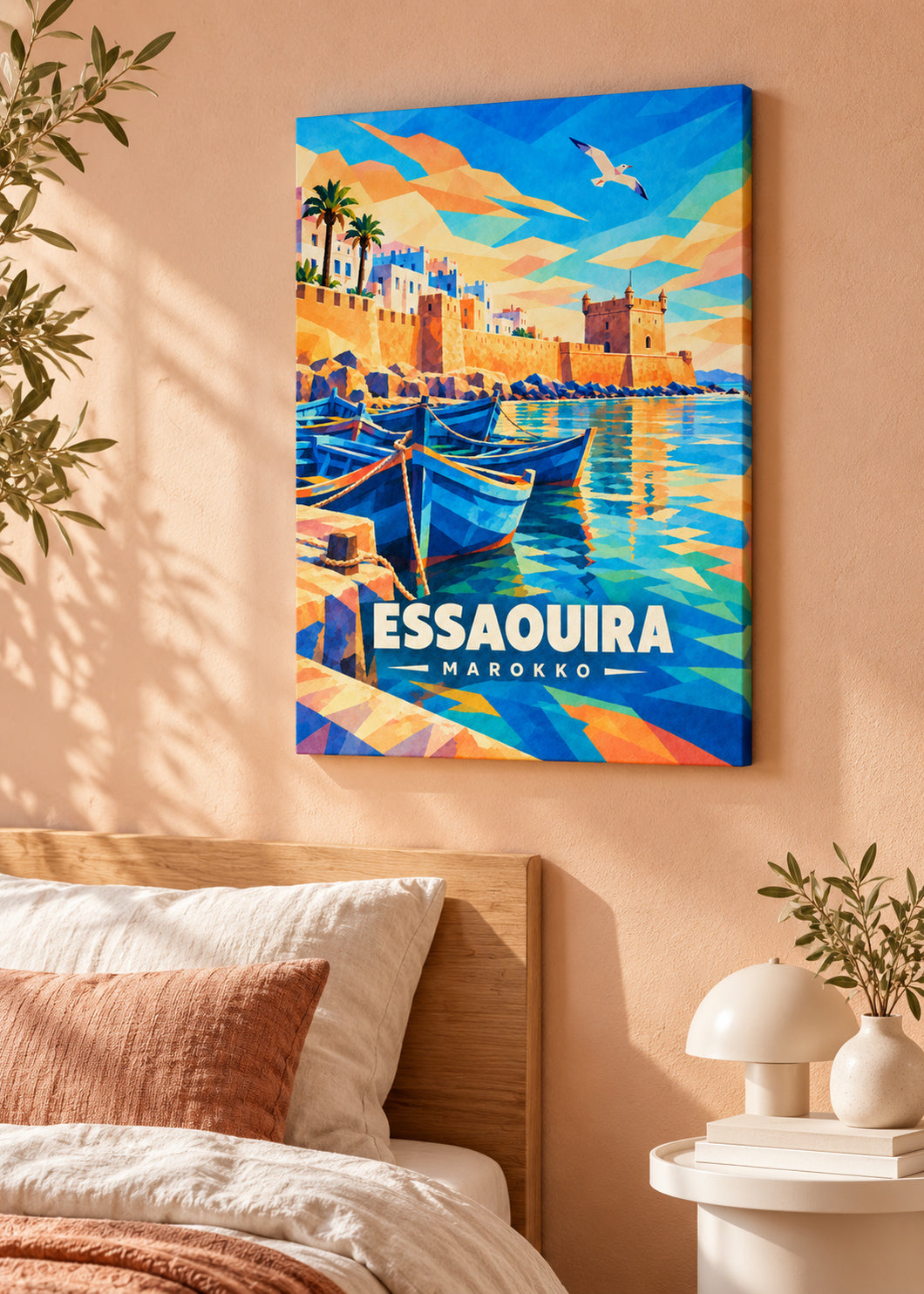 Essaouira, Marokko – rahmenlose Slim-Leinwand