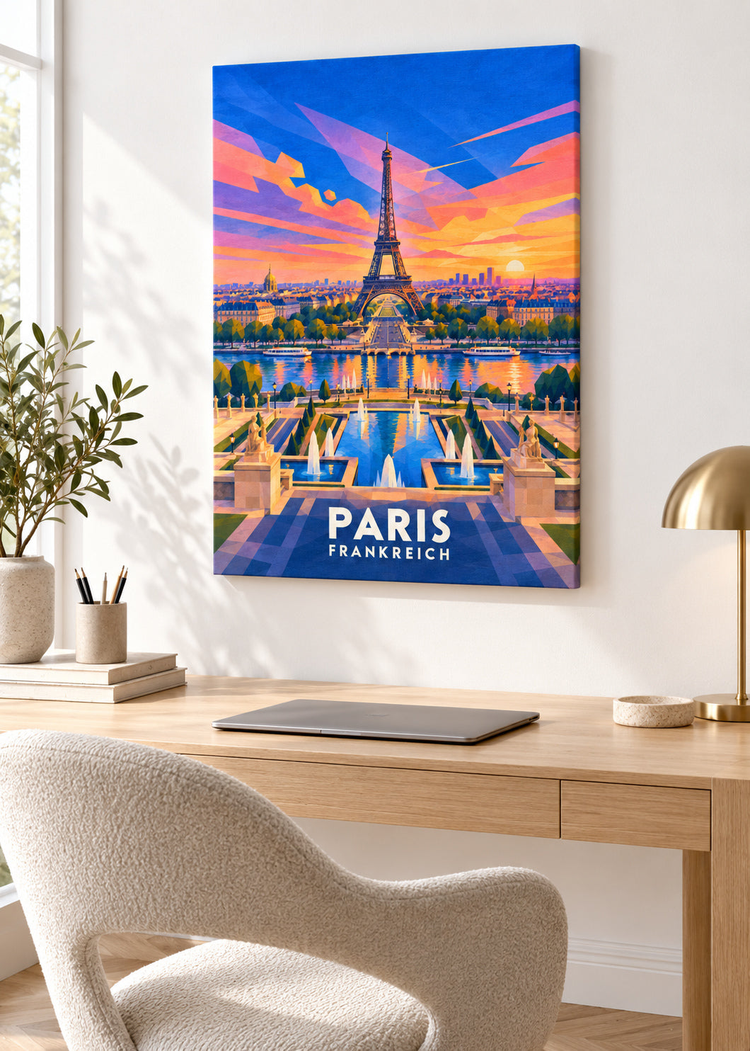 Paris Frankreich – Slim-Leinwand