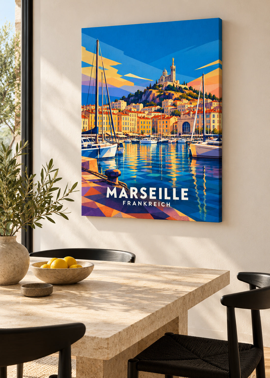 Marseille Frankreich – Slim-Leinwand
