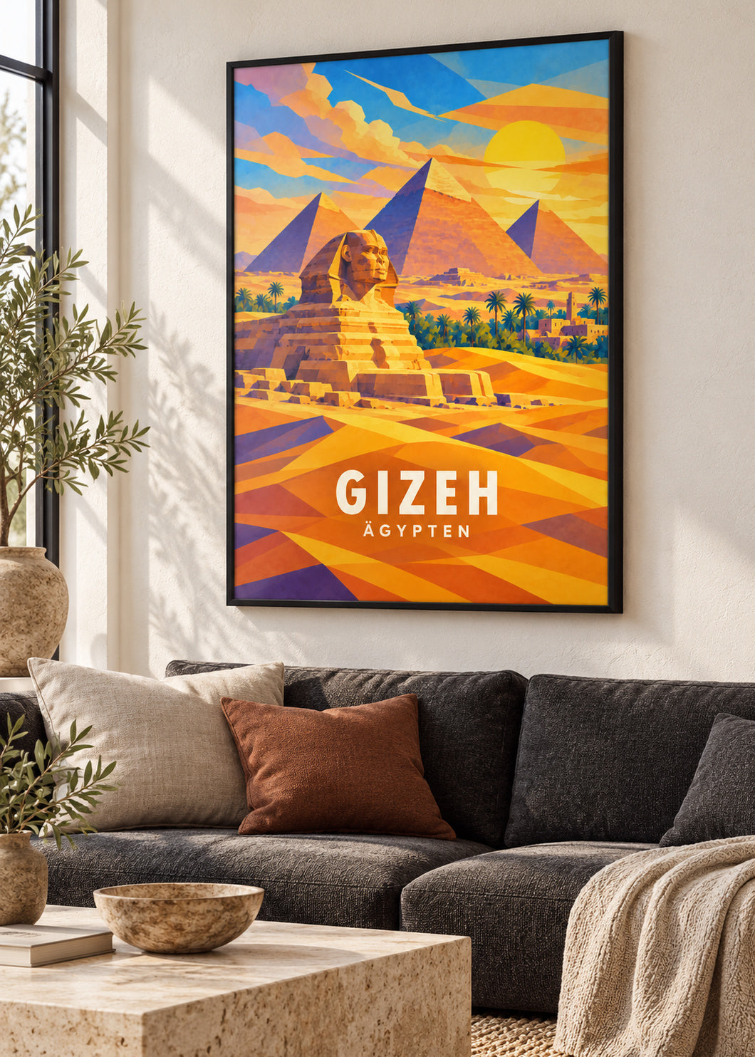 Gizeh – Ägypten – mockup-schwarz