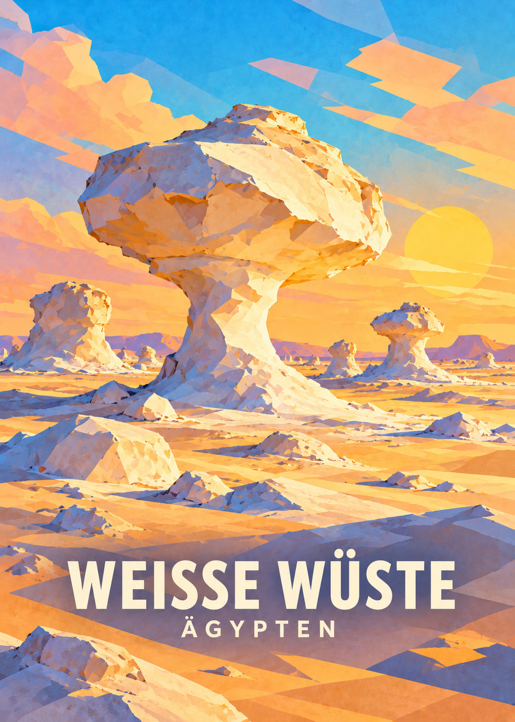 Weiße Wüste – Ägypten – hauptbild