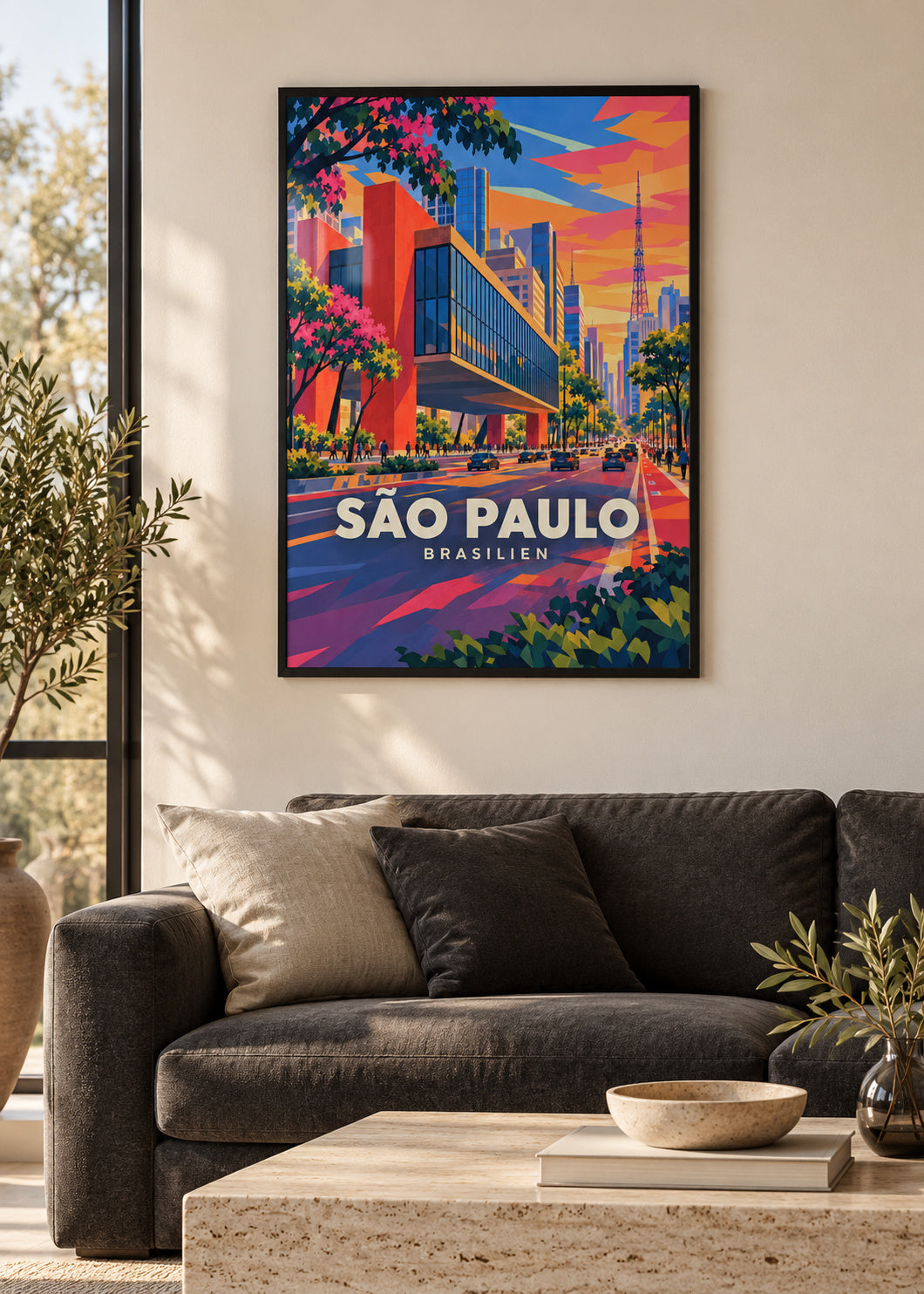 São Paulo – Brasilien – mockup-schwarz
