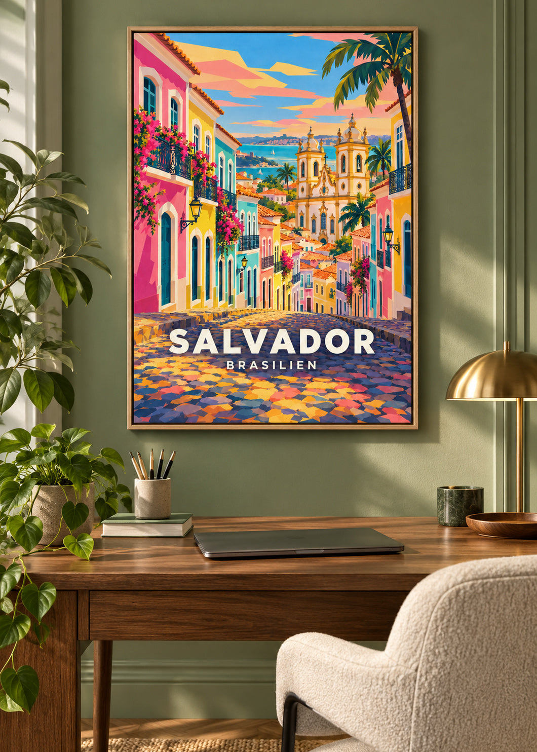Salvador – Brasilien – mockup-naturholz