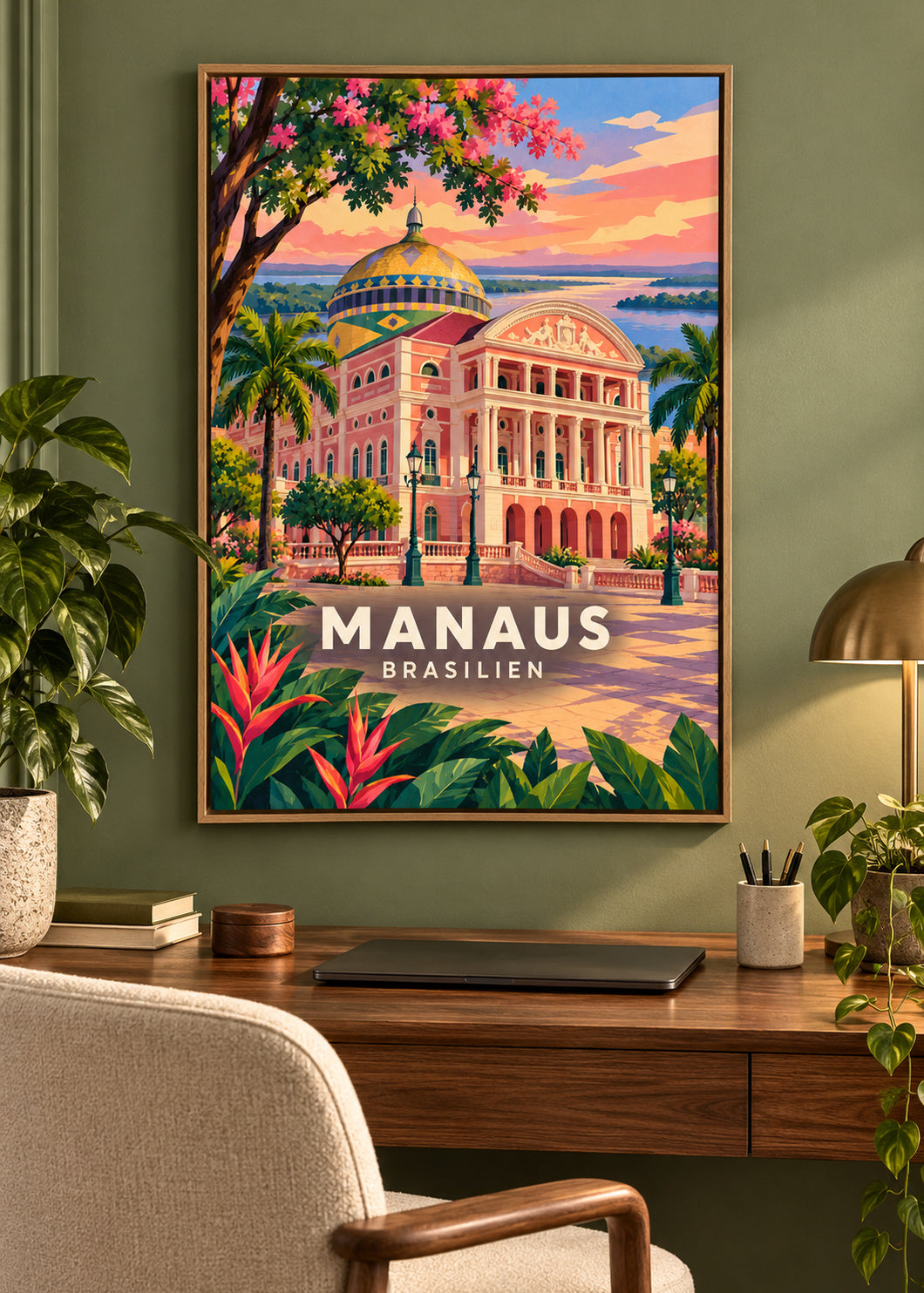 Manaus – Brasilien – mockup-naturholz