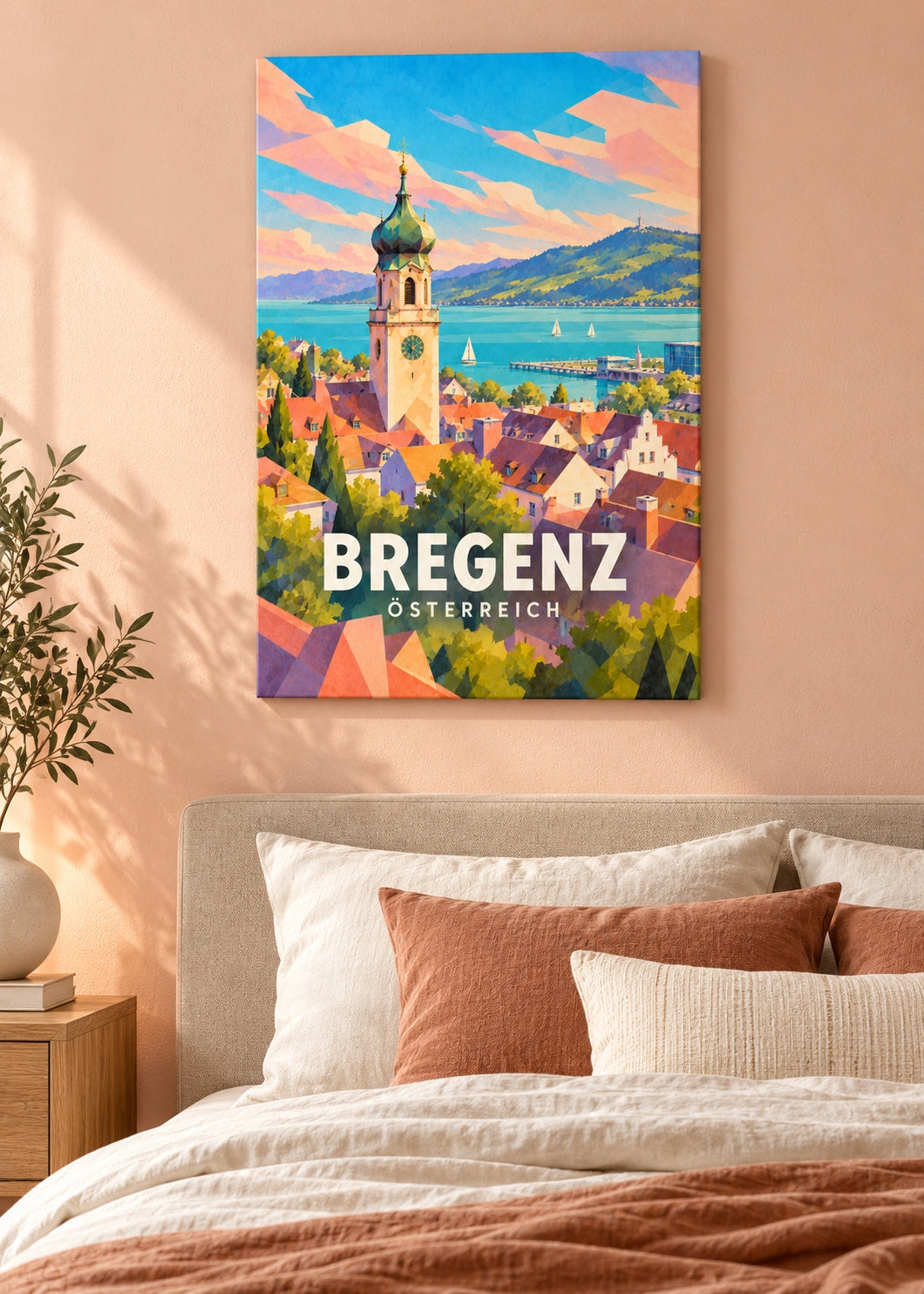 Bregenz – Österreich – Leinwand ohne Rahmen