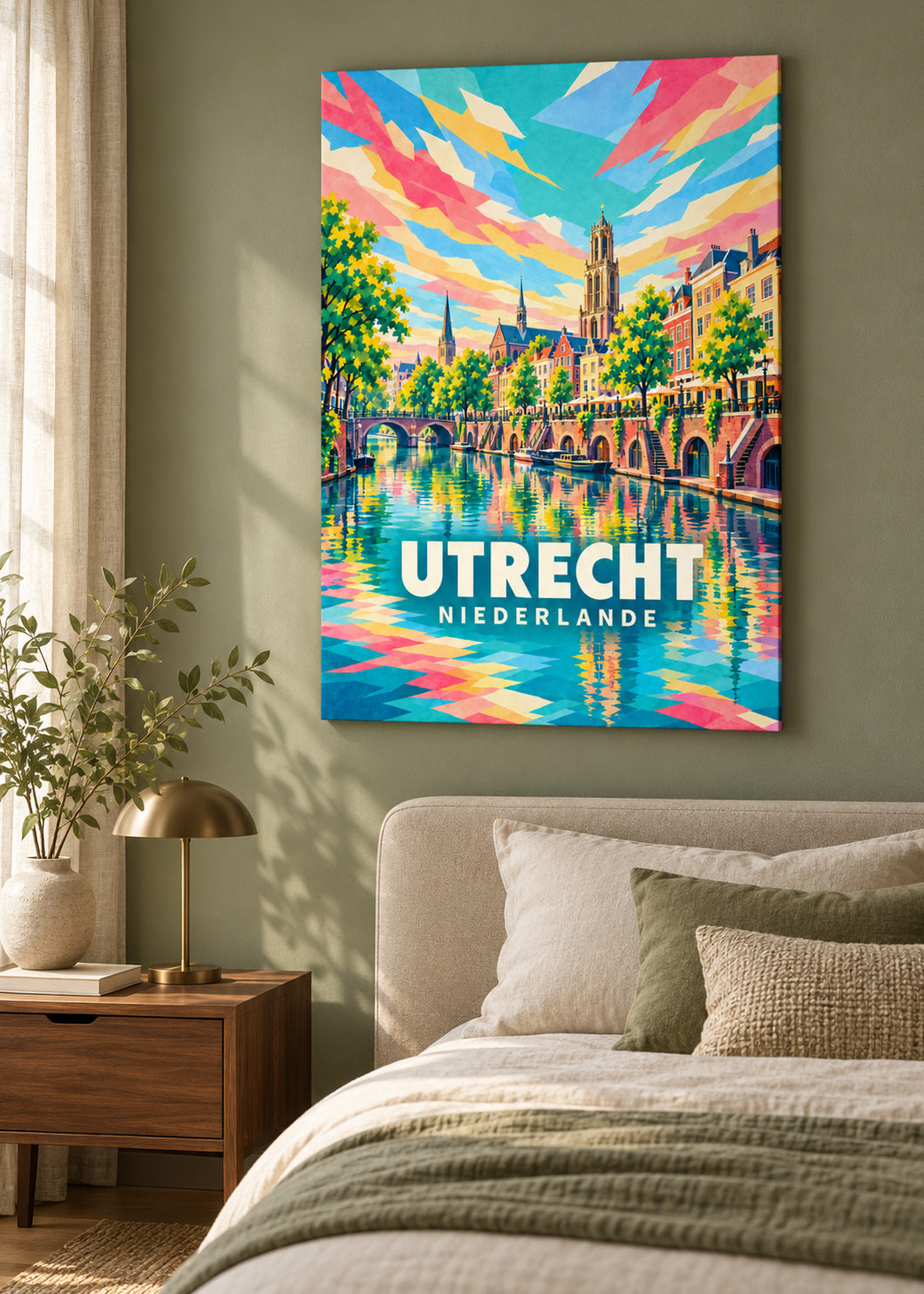 Utrecht – Niederlande – rahmenlose Leinwand