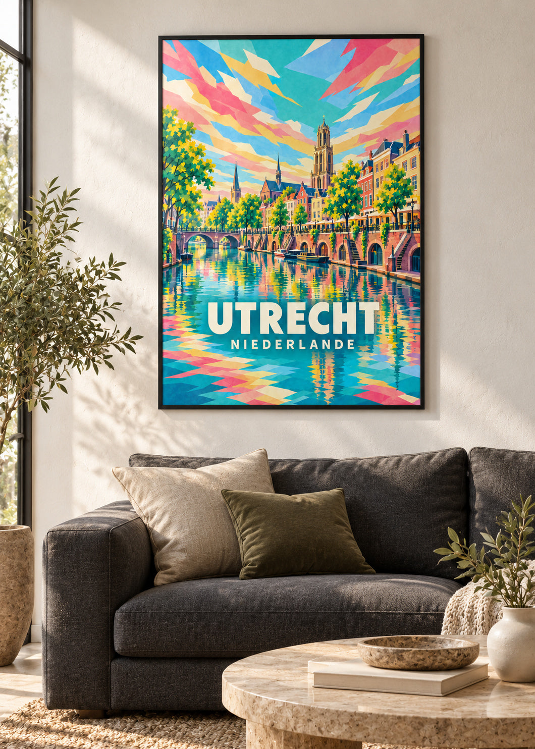 Utrecht – Niederlande – schwarzer Rahmen