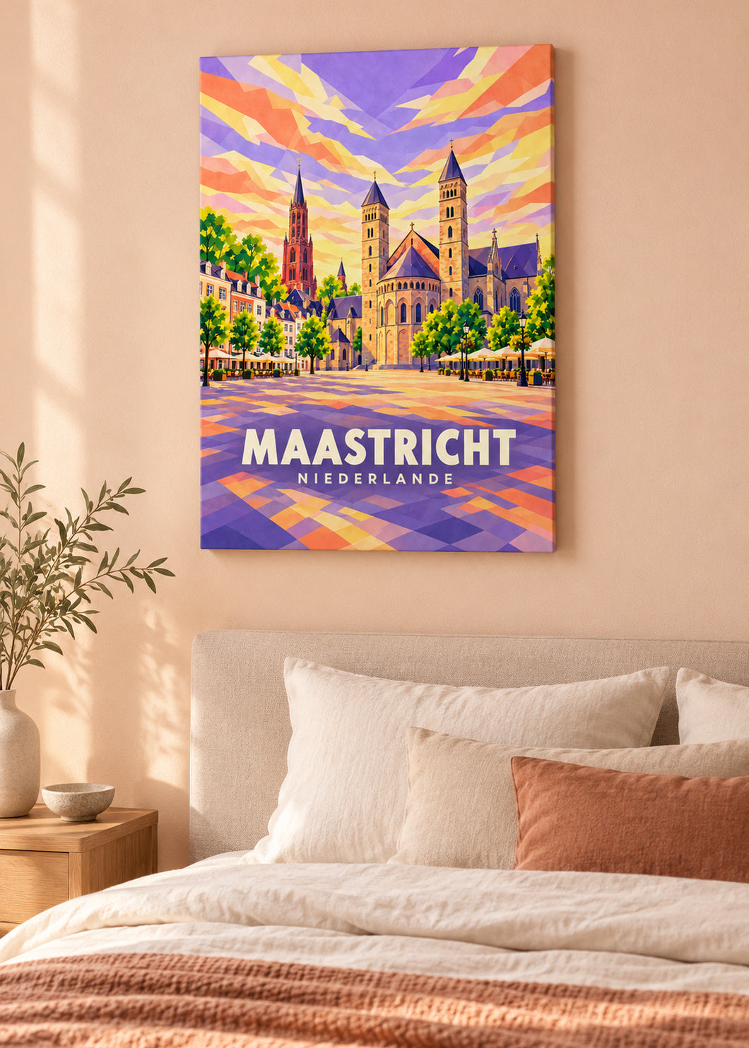 Maastricht – Niederlande – rahmenlose Leinwand