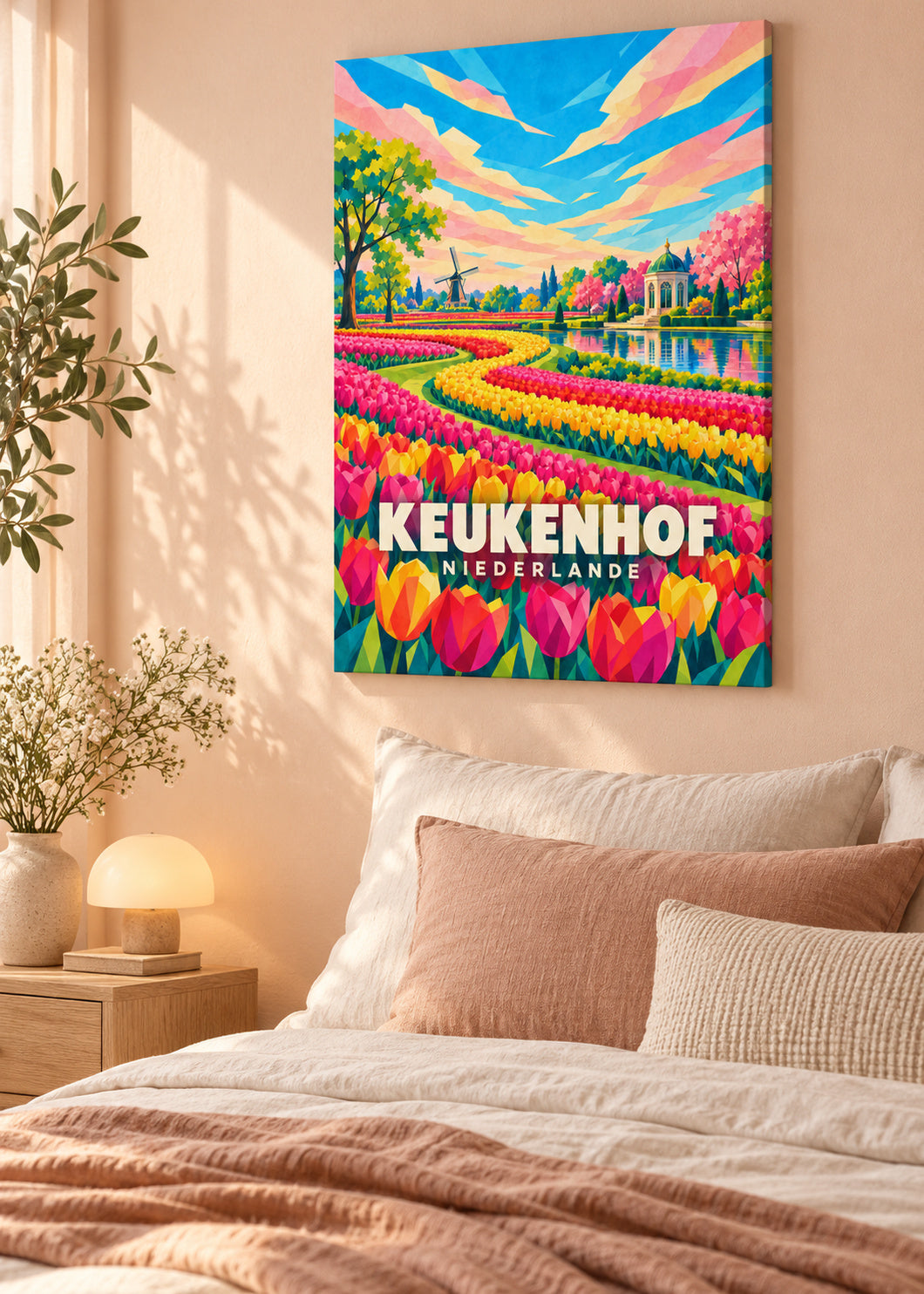 Keukenhof – Niederlande – rahmenlose Leinwand