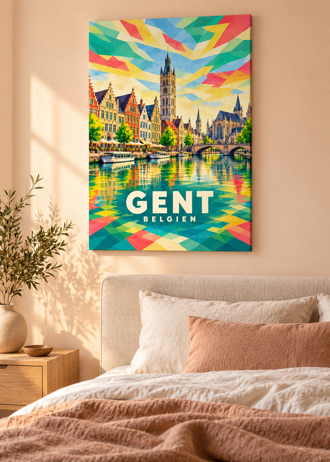 Gent – Belgien – rahmenlose Leinwand
