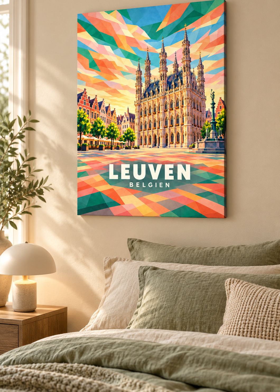 Leuven – Belgien – rahmenlose Leinwand