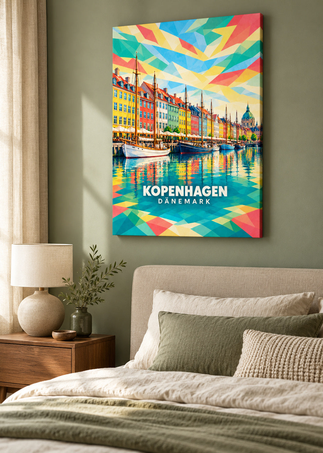 Kopenhagen – Dänemark – Slim-Leinwand