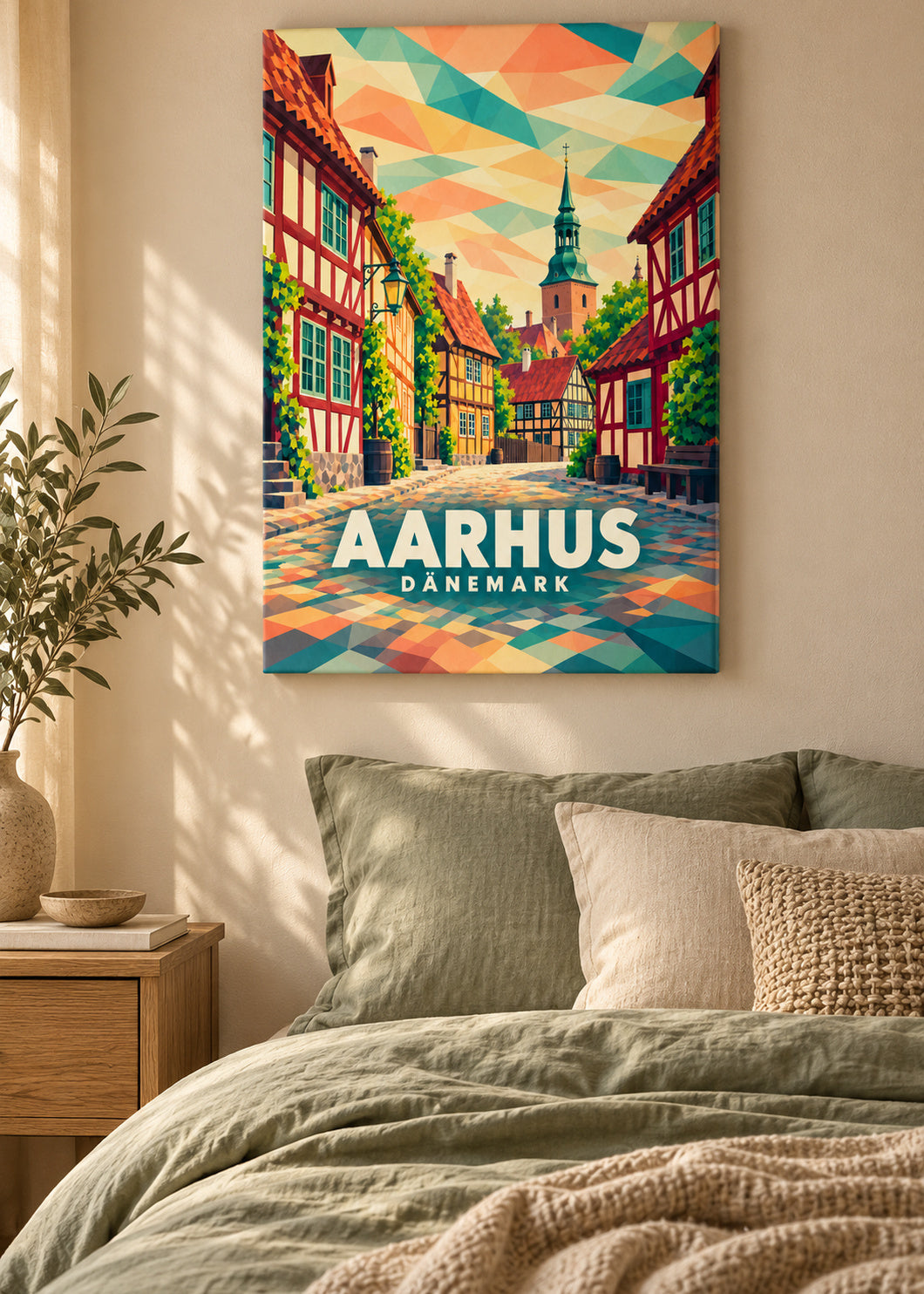 Aarhus – Dänemark – Slim-Leinwand
