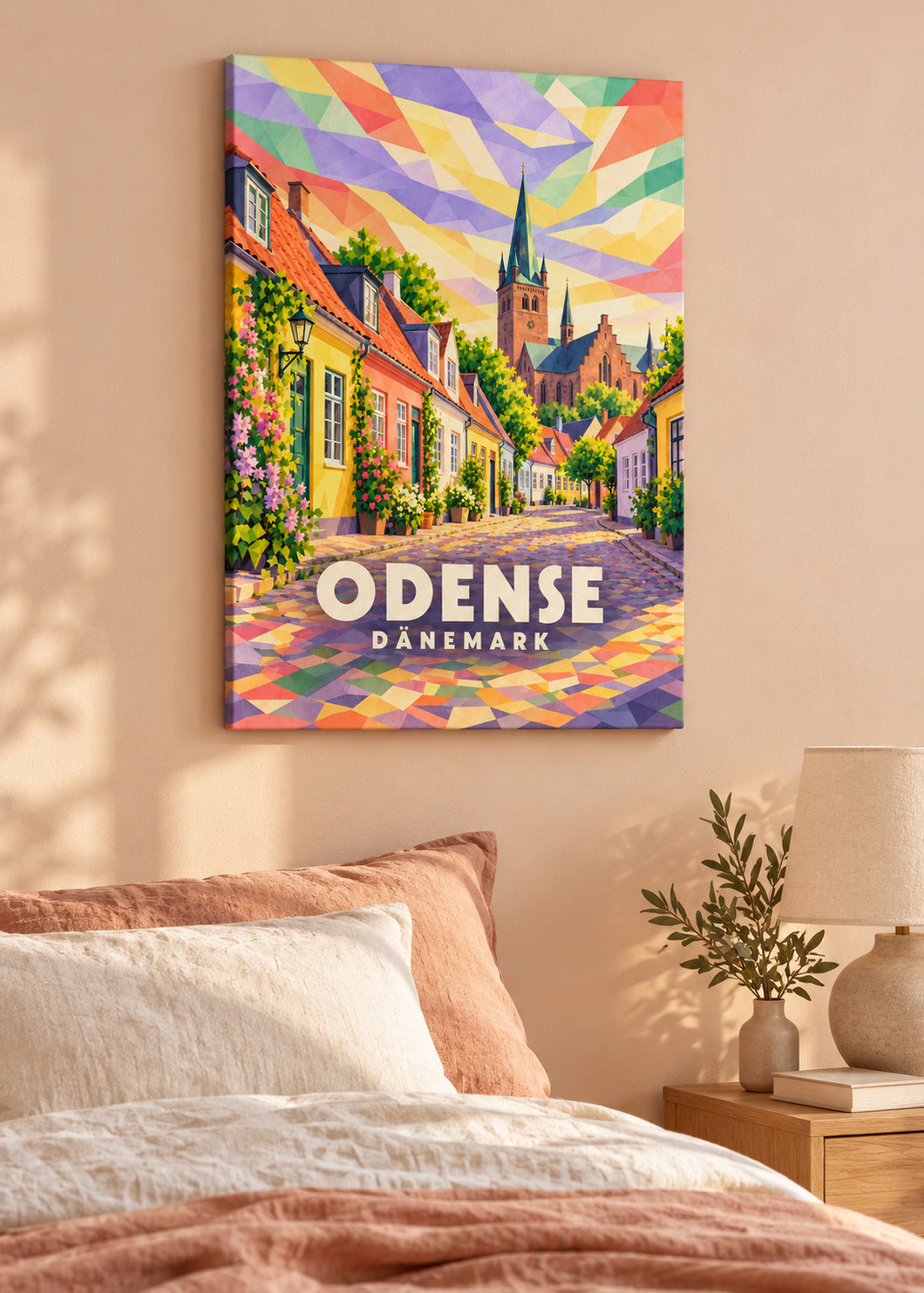 Odense – Dänemark – Slim-Leinwand