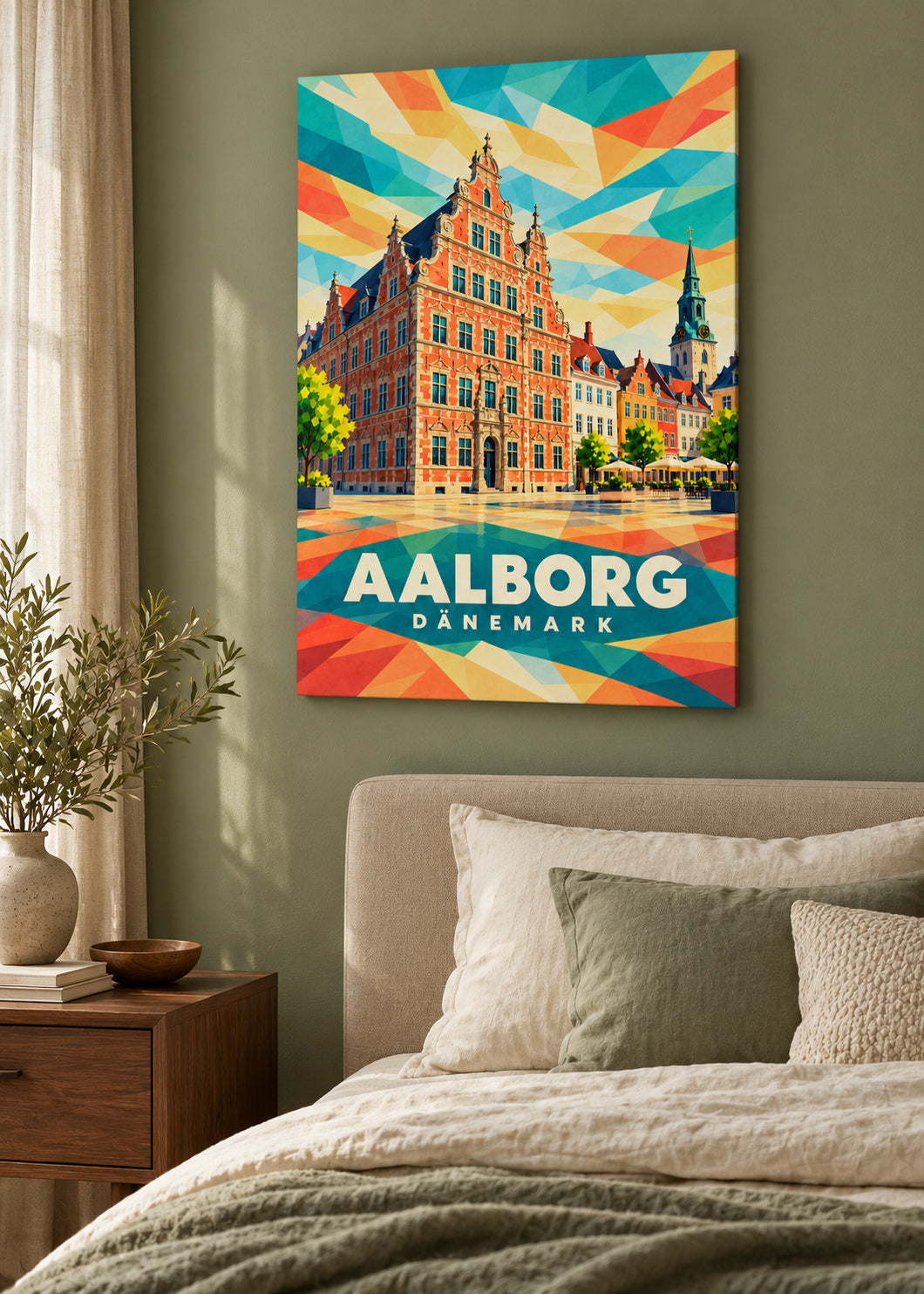 Aalborg – Dänemark – Slim-Leinwand
