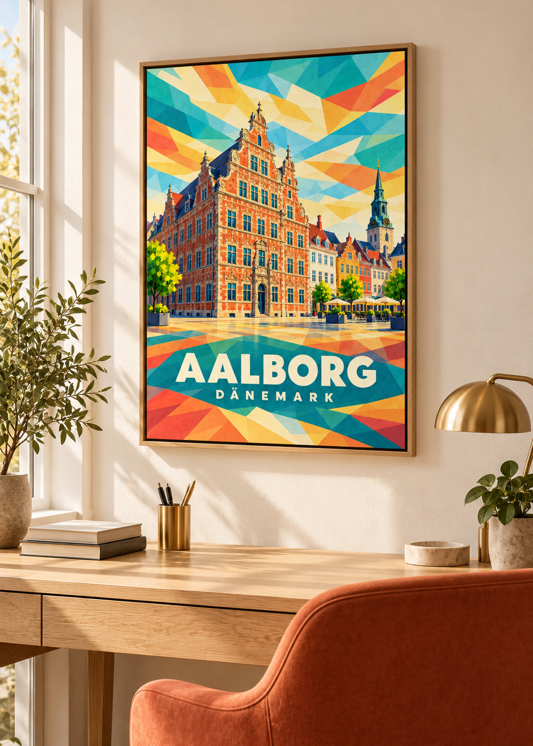 Aalborg – Dänemark – Naturholz-Schattenfugenrahmen