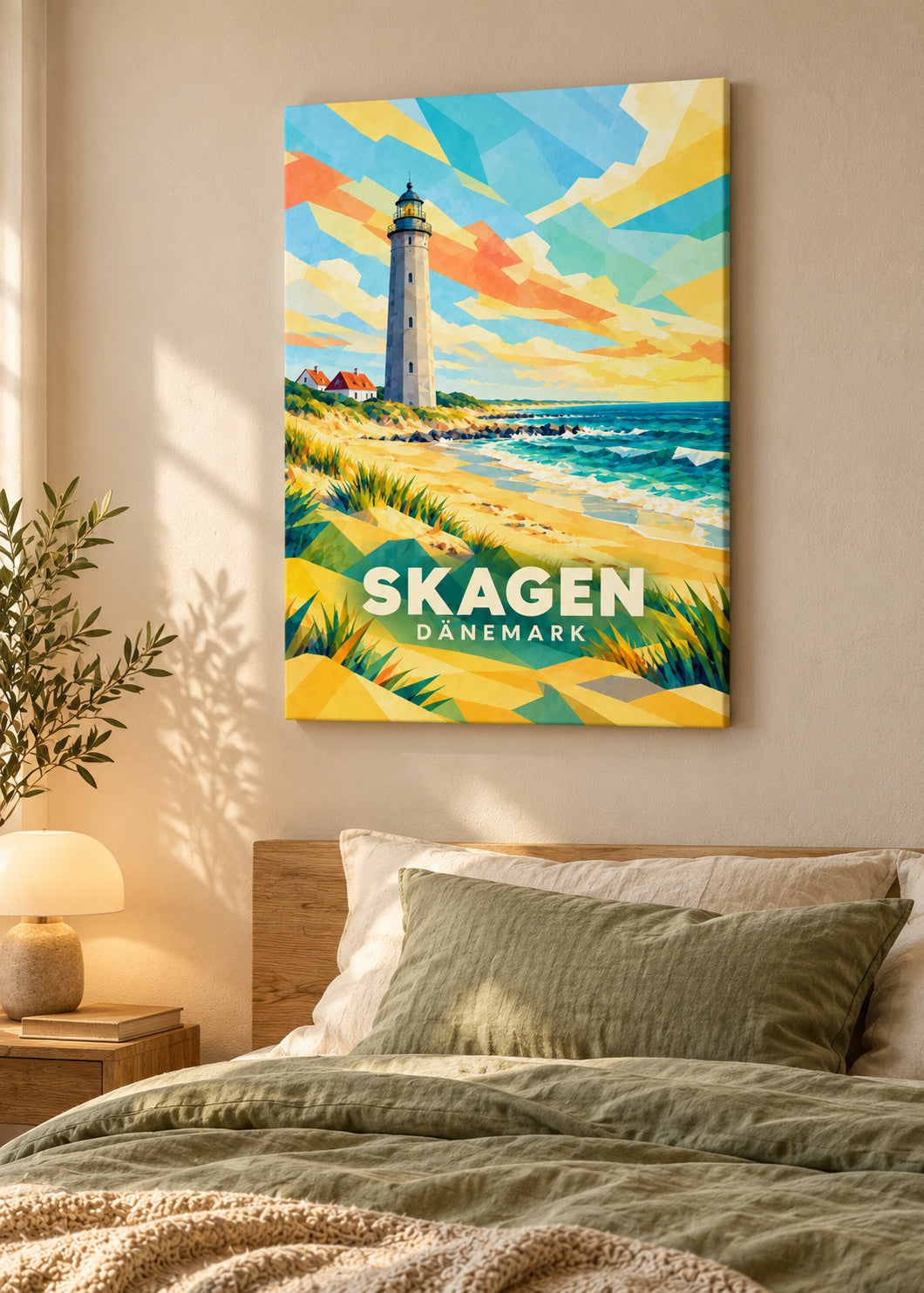 Skagen – Dänemark – Slim-Leinwand