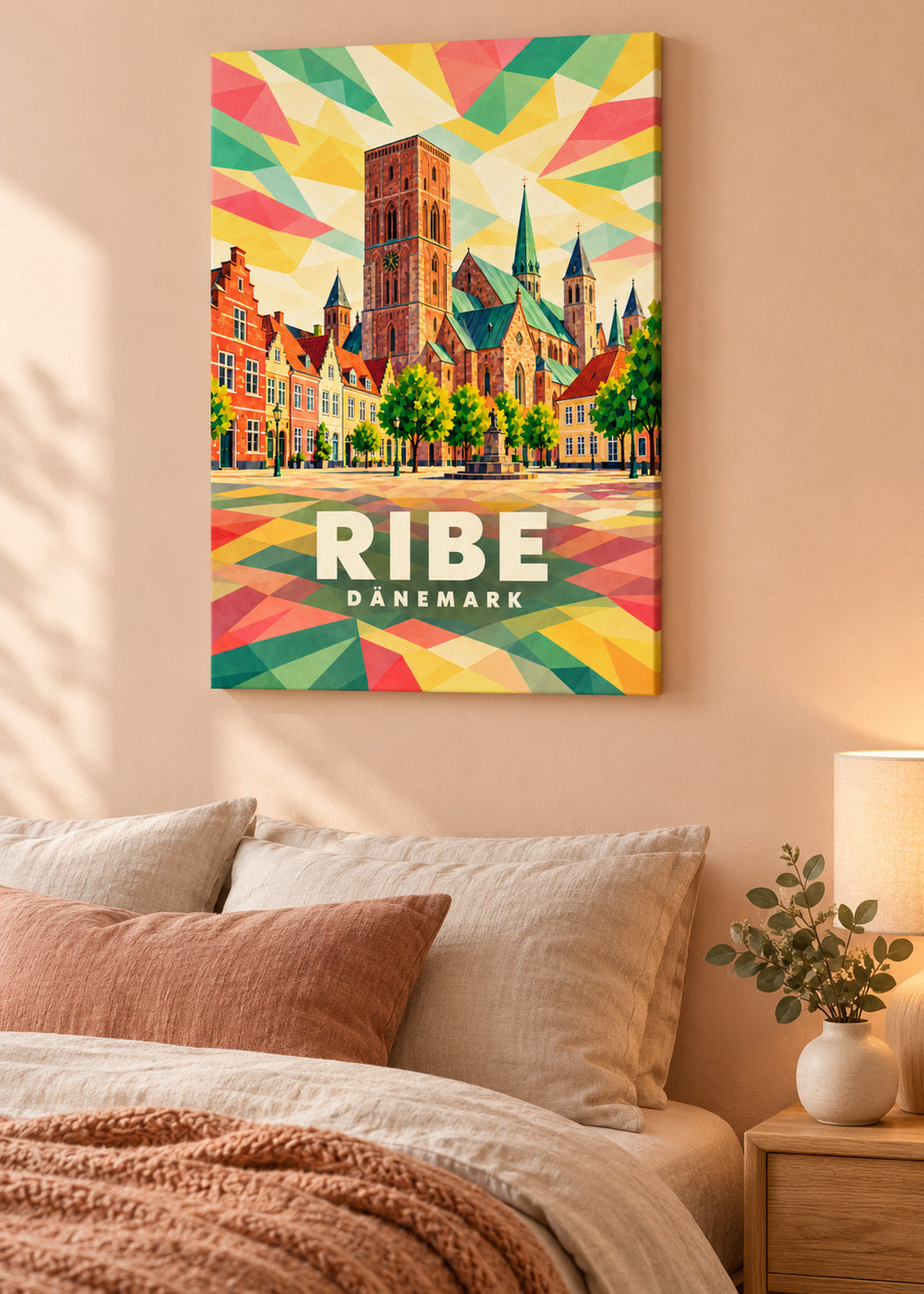 Ribe – Dänemark – Slim-Leinwand