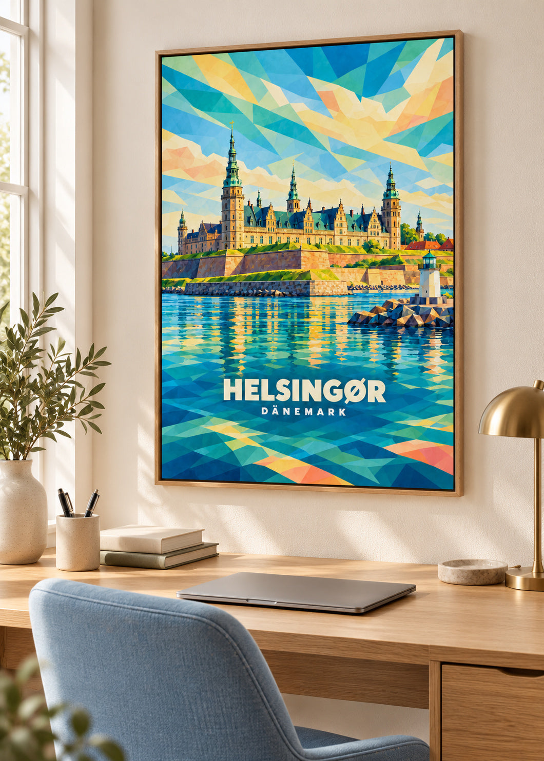 Helsingør – Dänemark – Naturholz-Schattenfugenrahmen