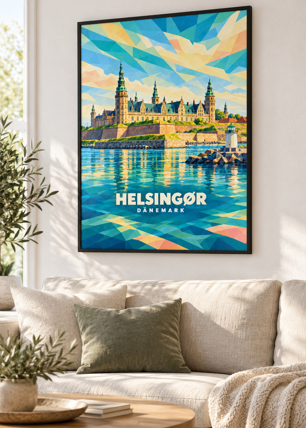 Helsingør – Dänemark – schwarzer Rahmen